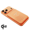 Magnetická bezdrôtová powerbanka Cubenest Qi2 SlimDual 5000 mAh SQ1B3D - oranžová