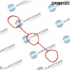Dr.Motor Automotive Tesnenie kolena sac. potrubia DRM0103