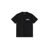 Carhartt WIP S/S University Script T-Shirt Black White UKS I034852_0D2_XX