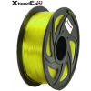 XtendLAN PLA filament 1,75mm průhledný žlutý 1kg 3DF-PLA1.75-TYL 1kg