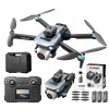 DRON K6 MAX+ BEZKARTÁČOVÁ PILOTOVÁ KAMERA S LCD OBCHÁDZANIE PREKÁŽOK 3xAKUM SD