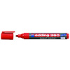 Edding 360 popisovač na biele tabule, kužeľový hrot 1.5-3 mm červená