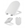 BORMANN Sanitárna keramika GEMINI SOFT CLOSE 2551gr, DUROPLAST 465*360mm (BTW1010)