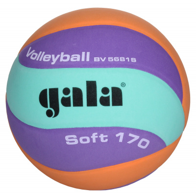 Gala BV5681S Soft 170 volejbalová lopta Farba: tyrkysová-oranžová