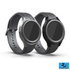 Silikónový obal Samsung Galaxy Watch 4 Classic (42mm) – transparentná / čierna (2 ks)