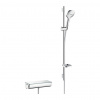 Hansgrohe Raindance Select E, sprchová súprava 120 3jet na stenu s termostatom Ecostat Select a sprchovou tyčou 90 cm, chrómová, HAN-27039000