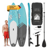 Capital Sports Lanikai Cruiser 10.8, nafukovací paddelboard, súprava so SUP doskou, 330 × 77 × 15 (WTR1-LaniCru10.8Blue)