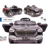 Elektrické auto pre deti - Mercedes kabriolet, 12V BATÉRIOVÉ AUTO, BUJANIE, čierny lak (Mercedes Car Cabriolet pre batériu 12 V hojdanie čierneho laku)