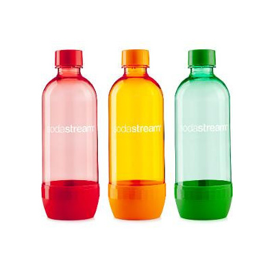 SODASTREAM Fľaša TRIPACK 1l ORANGE/GREEN/RED SODAST
