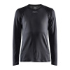 Pánske funkčné tričko s dlhým rukávom CRAFT ADV Essence LS black XXL