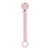 NATTOU Klip na cumlík silikón pink 30x2x7 ružová