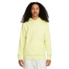 Pánske mikiny Nike Sportswear Club Fleece Pullover Hoodie - luminous green/luminous green/white - Žltý (L)