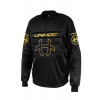 Unihoc Goalie sweater SHIELD black/gold LTD EDT XXL, čierna / zlatá