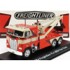 Greenlight Freightliner Fla 9664 Ťahač Gru Crane 3-assi Carro Attrezzi - Wrecker Road Service 1984 1:43 Orange Cream