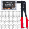 RUČNÁ NITOVAČKA SILNÁ + 500x NITY 2.4 - 4.8 mm ŠTANDARDNÁ NA NITOVANIE