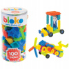 Stavebnicové bloky - Mochtoys bloky Oblátky Jezyk Block 100 Elements (Stavebnicové bloky - Mochtoys bloky Oblátky Jezyk Block 100 Elements)