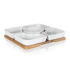 Banquet Sada misiek Brillante Bamboo 24,5x24,5x4,5 cm 6ks