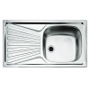 TEKA DEVA 45 I-CN 1B 1D MC nerezový drez 780 x 435 mm 10133005