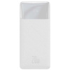 Baseus Bipow Powerbank s digitálnym displejom 20000mAh 20W biely PPBD050302 - Power bank