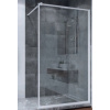 Sprchové dvere - Walk In EASY STR4P kabína biela 100 SANSWISS (Sprchové dvere - Walk In EASY STR4P kabína biela 100 SANSWISS)
