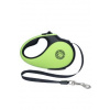 Vodítko samonavíjacie 12kg/3m zeleno/čierna Kiwi