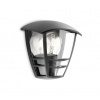 Philips 15387/30/16 Creek svietidlo vonkajšie E27 1x60W, bez zdroja IP44, čierna