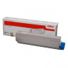 Toner OKI C822, black, 44844616, 7000s, O 44844616