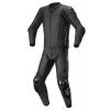 ALPINESTARS dvojdielna kombinéza MISSILE 2, TECH-AIR kompatibilný, ALPINESTARS (černá/černá) 2025 - 60