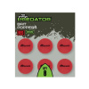 FOX RAGE - Penové boilie Bait Poppers Red Medium 8 ks