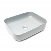 Swiss aqua technologies Umyvadlo na desku SAT Infinitio 50x39 cm šedá mat bez přepadu SATINF5039LGRM