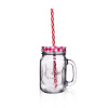 Pohár Straw s viečkom s slamkou 0,45 l 125551