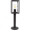Záhradná stojaca lampa Malmo pre LED E27 vysoká 48 cm grafitová - GOLDLUX (Polux)