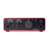 Focusrite Scarlett Solo 4th Gen (Sada so zvukovej karty, slúchadiel, mikrofónu a kábla)