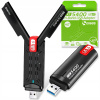 Adaptér Sieťová karta WiFi na USB s anténami Tri-Band 2.4 GHz 5 GHz 6 GHz