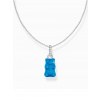 Thomas Sabo KE2209-052-1-L45V Silver chain w. blue Goldbears pendant