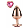 Dream Toys Gleaming Love Plug Rose Gold Small