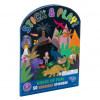 Floss&Rock Zošit s nálepkami Dinosaurus