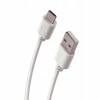 Kábel Forever USB - USB typ C 1 m biely