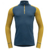 rolák DEVOLD Duo Active Merino 205 Zip Neck Man, M + flood/arrowwood