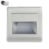 Emithor SINGLE LED svietidlo na schody strieborné 230V 1W 4000K IP20 70410
