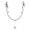 Fetish Fantasy Crystal Nipple Clamps - svorky na bradavky s ozdobou