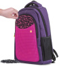 PIXIE CREW študentský batoh FIALOVÝ S PÍSMENAMI