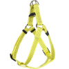 Postroj Flamingo Step&Go Ziggi Reflective Yellow - neónový nášlapný postroj pre psa, pracka so zámkom, žltá - S