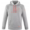 Pánske mikiny Babolat Strike Hood Sweat - high rise - Sivý (M)