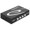 DeLOCK 87634 Switch USB manuell 4 Port 4x USB-B Buchse auf 1x USB-A Buchse černá
