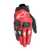 rukavice SP X 7, ALPINESTARS (černá/červená/bílá, vel. M)