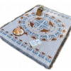 Pletená deka BOHO, obojstranný prehoz s strapcami 130 x 180 cm KOC15WZ3