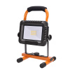 SOLIGHT WM-20W-DE LED reflektor 20W, prenosný, nabíjací, 1600lm, oranžovo-čierny