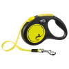 Voditko Flexi Classic New Neon paska S 5m