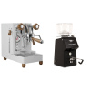 Lelit MaraX3 PL62X3, white + Ascaso H64, black